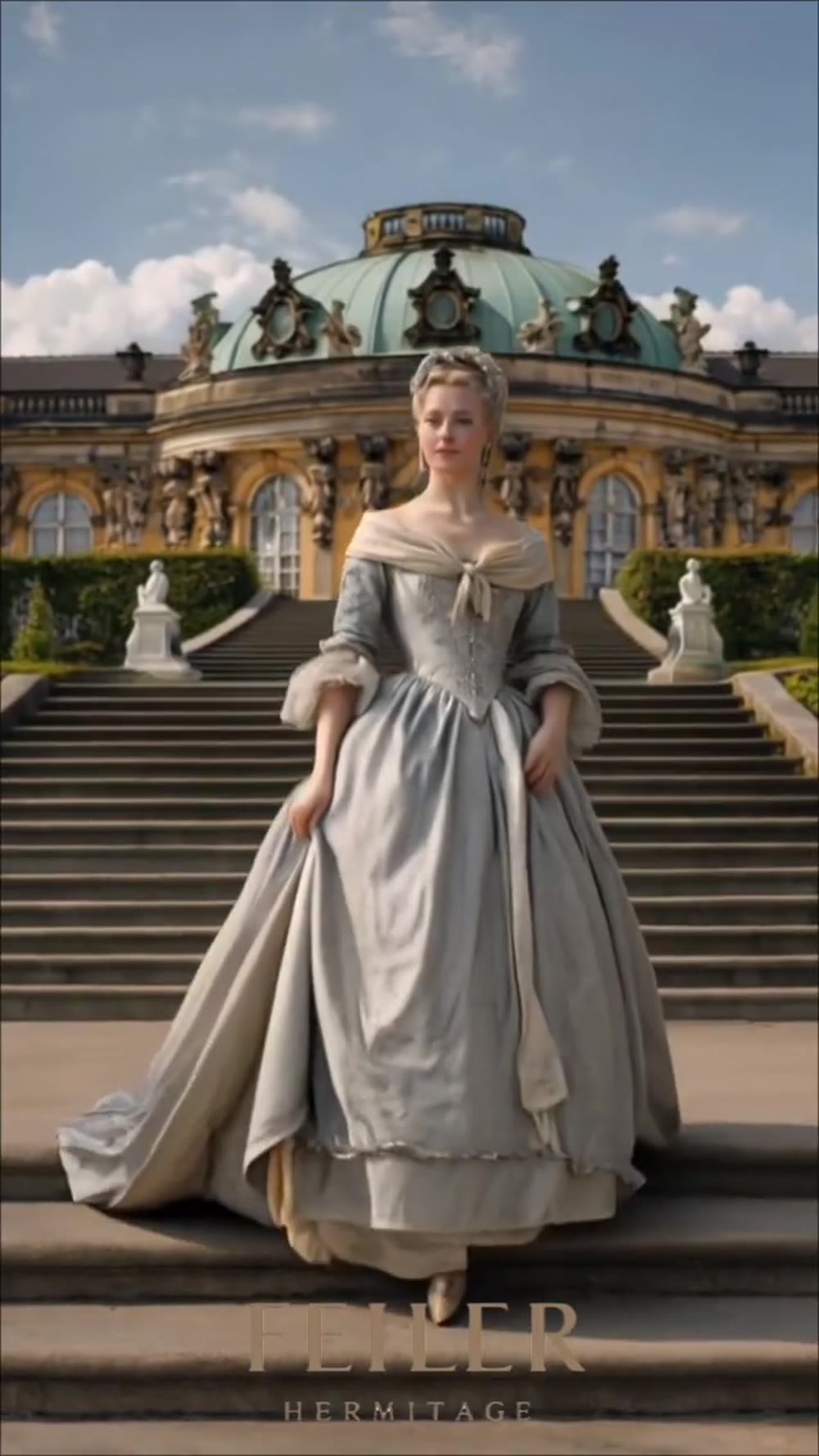 Sanssouci by Feiler — съёмка у дворца Сан-Суси в Потсдаме