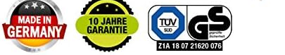 Made in Germany, 10 лет гарантии, TÜV SÜD GS